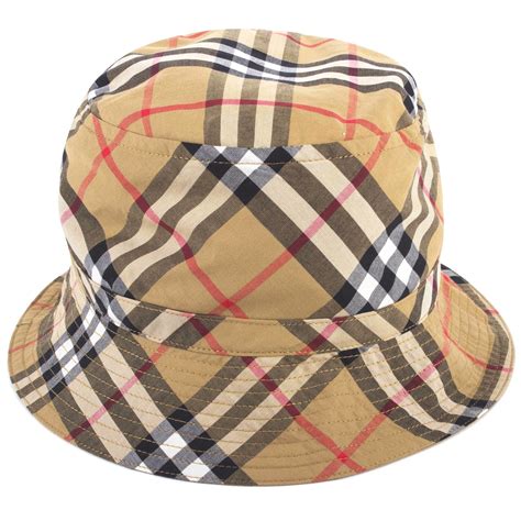 burberry tartan bucket hat|burberry check wool bucket hat.